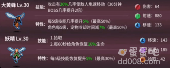 《地下城割草》宠物隐藏属性一览