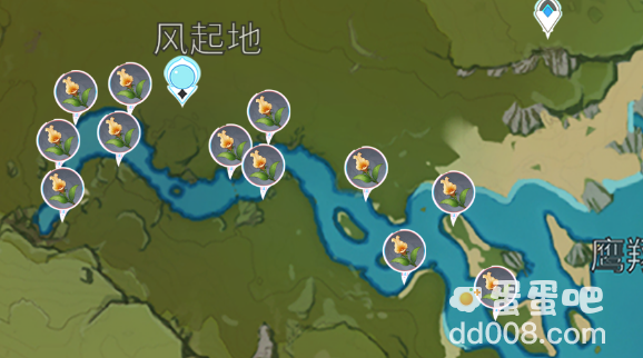 《原神》金鱼草采集地点分享