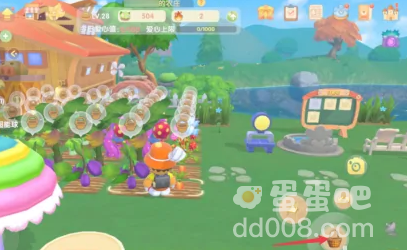 《摩尔庄园》收获农作物方法介绍
