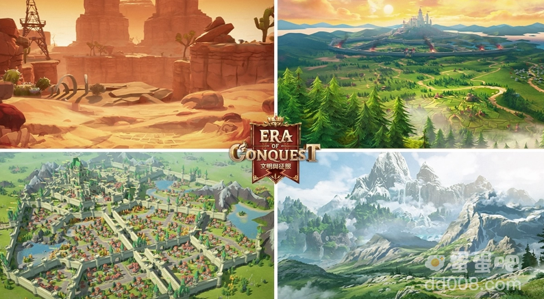 开放世界SLG《文明与征服：Era of Conquest》先行服预注册开启！