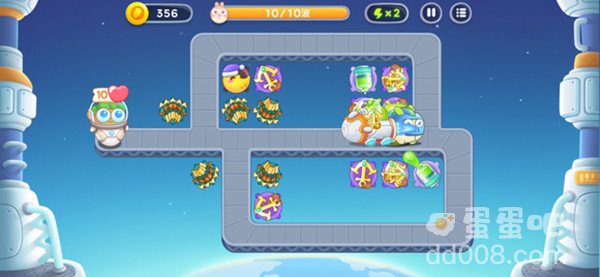 《保卫萝卜4》太空穿越通关攻略