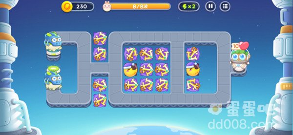 《保卫萝卜4》太空穿越通关攻略