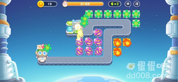 《保卫萝卜4》太空穿越通关攻略