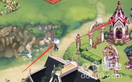 《奥比岛：梦想国度》落叶堆位置分享