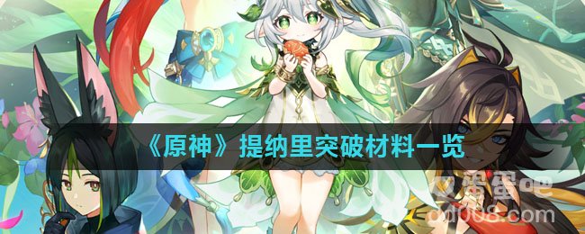 《原神》提纳里突破材料一览