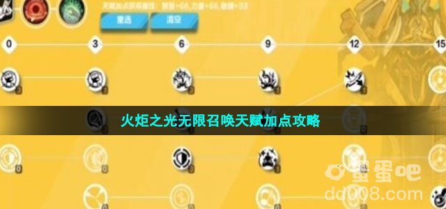 火炬之光无限召唤天赋加点攻略