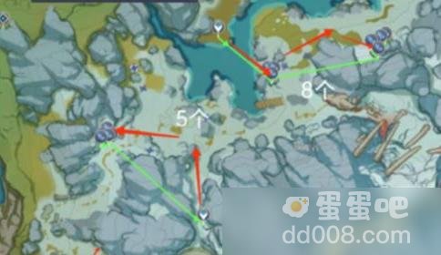 原神星银矿石采集位置分享