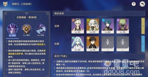 原神离垢者肃心旅宴第四天通关方法