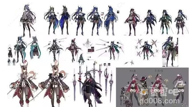 原神6月21日最新泄露美术概念图一览