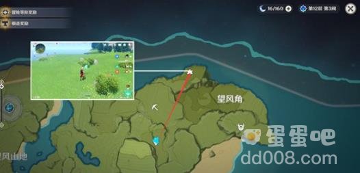2023原神蒲公英籽采集路线分享