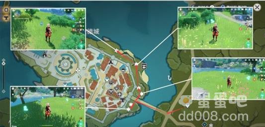 2023原神蒲公英籽采集路线分享