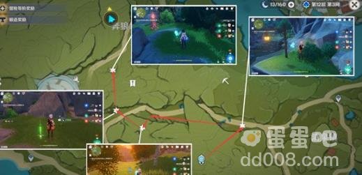 2023原神蒲公英籽采集路线分享