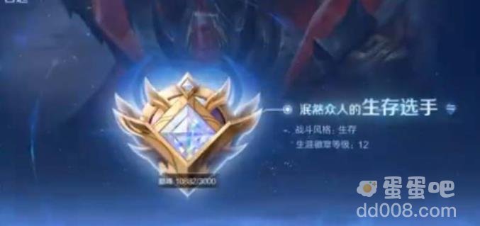 王者荣耀生涯徽章等级提升方法