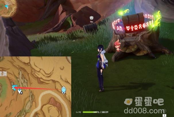 原神七处灵光游蜉位置分享