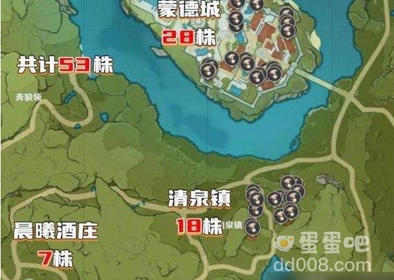 原神3.8可莉突破材料慕风蘑菇采集路线分享