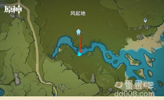原神蒙德钓鱼点位置分享