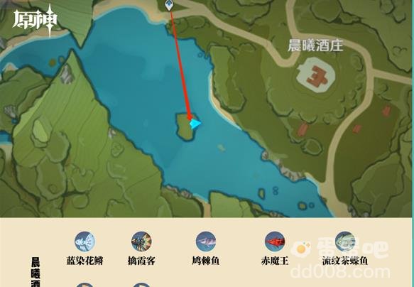 原神蒙德钓鱼点位置分享