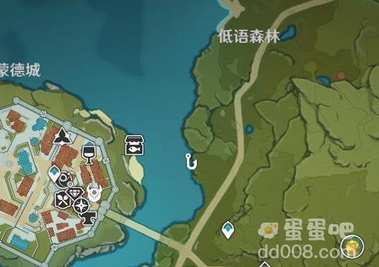 原神蒙德钓鱼点位置分享