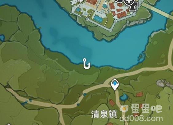 原神蒙德钓鱼点位置分享