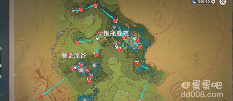 原神3.8版本琉形蜃境27份欢兴礼券全收集路线分享