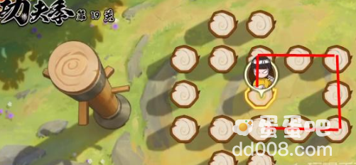 《火影忍者手游》功夫季功夫一笔画第19关攻略