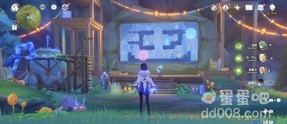 原神3.8琉形蜃境第二天聚流映灯位置解谜答案
