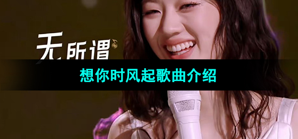 《抖音》想你时风起歌曲介绍