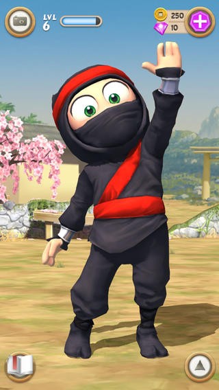 clumsy ninja