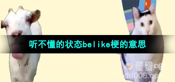 《抖音》听不懂的状态belike梗的意思介绍