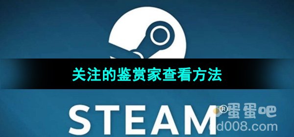 《Steam》关注的鉴赏家查看方法