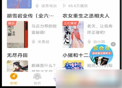 懒人听书大字版