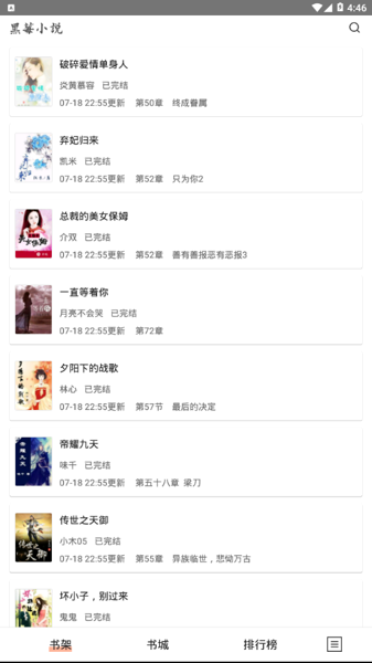 黑莓小说最新版截图