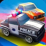 方块警车追逐手游app