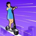 滑板车捡人跑手游app