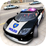警车驾驶疯狂的城市手游app