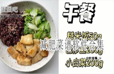 减肥菜谱软件合集