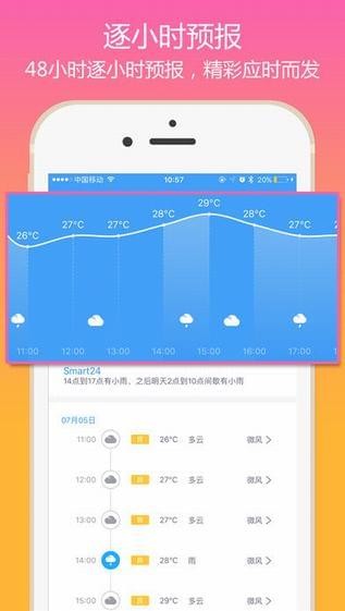 中国天气通截图