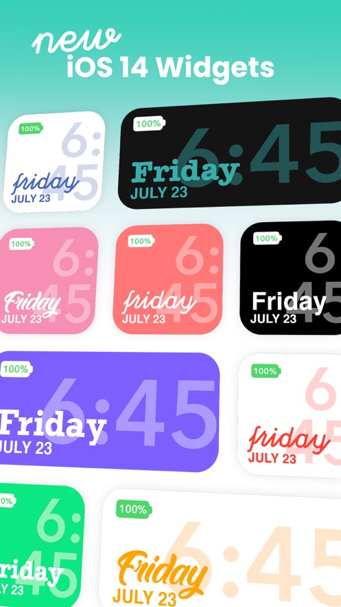 Color widgets截图