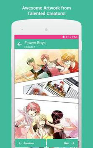 Tappytoon漫画站截图