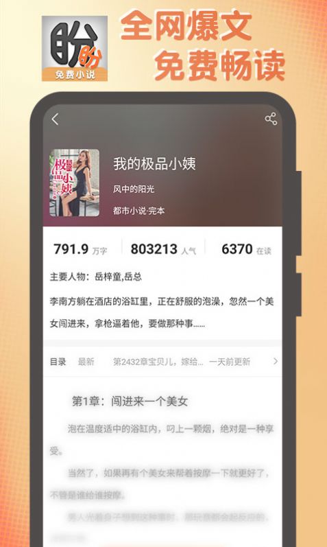 盼盼小说截图