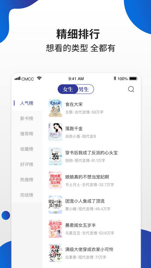 白猫小说免费版截图