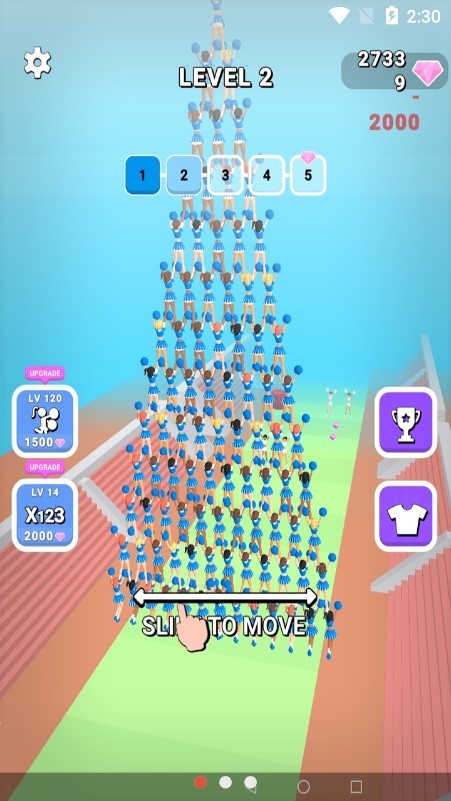 啦啦队长跑3D截图