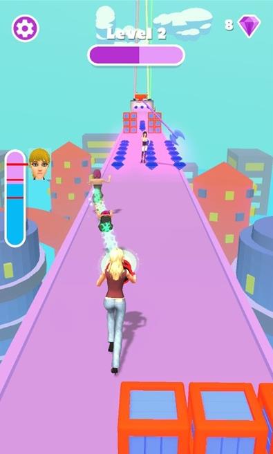 巫女少年赛跑者截图