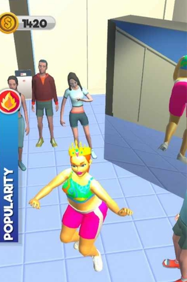 体操运动员3D截图