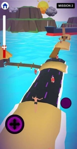 海浪逃生截图
