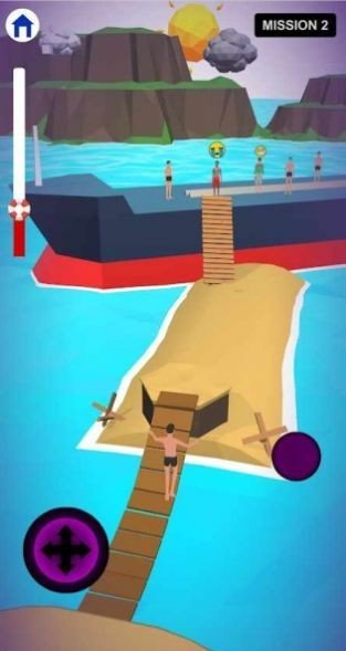 海浪逃生截图
