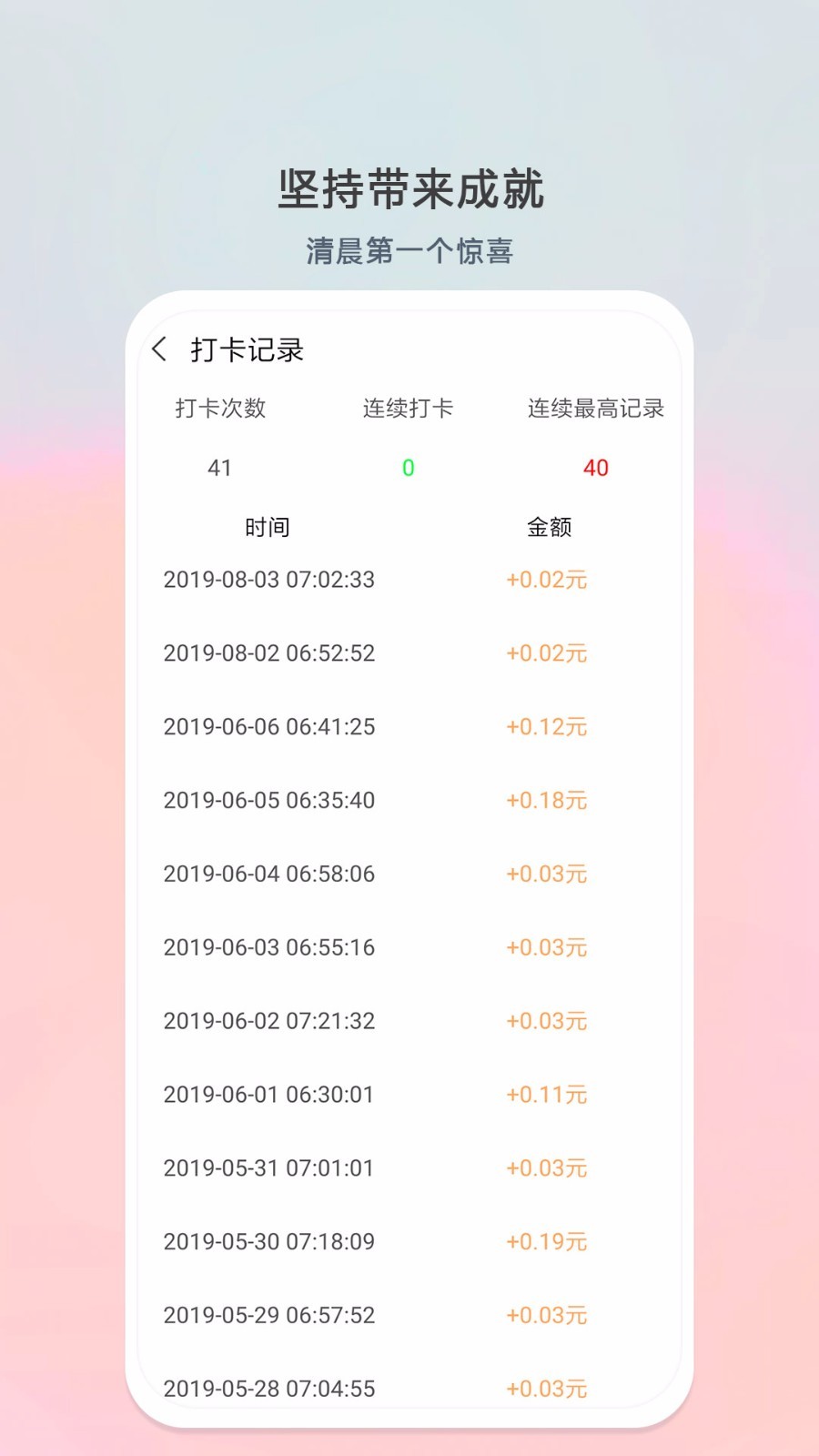 每日计划截图