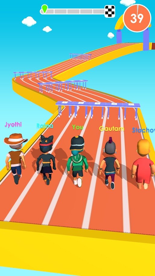 数学口算赛跑截图