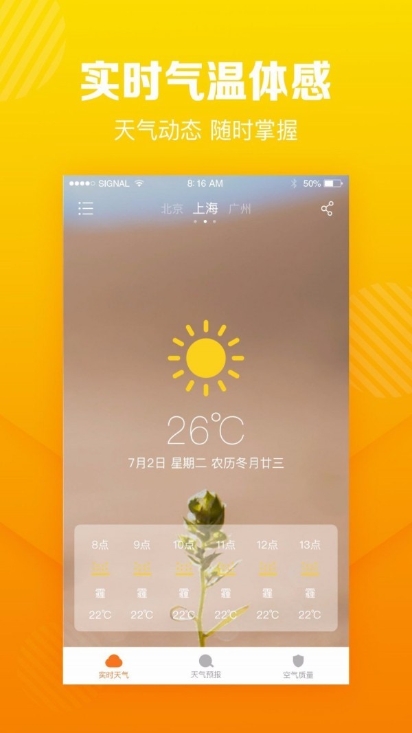 菠萝天气截图
