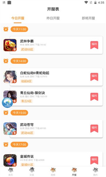 白狐游戏截图